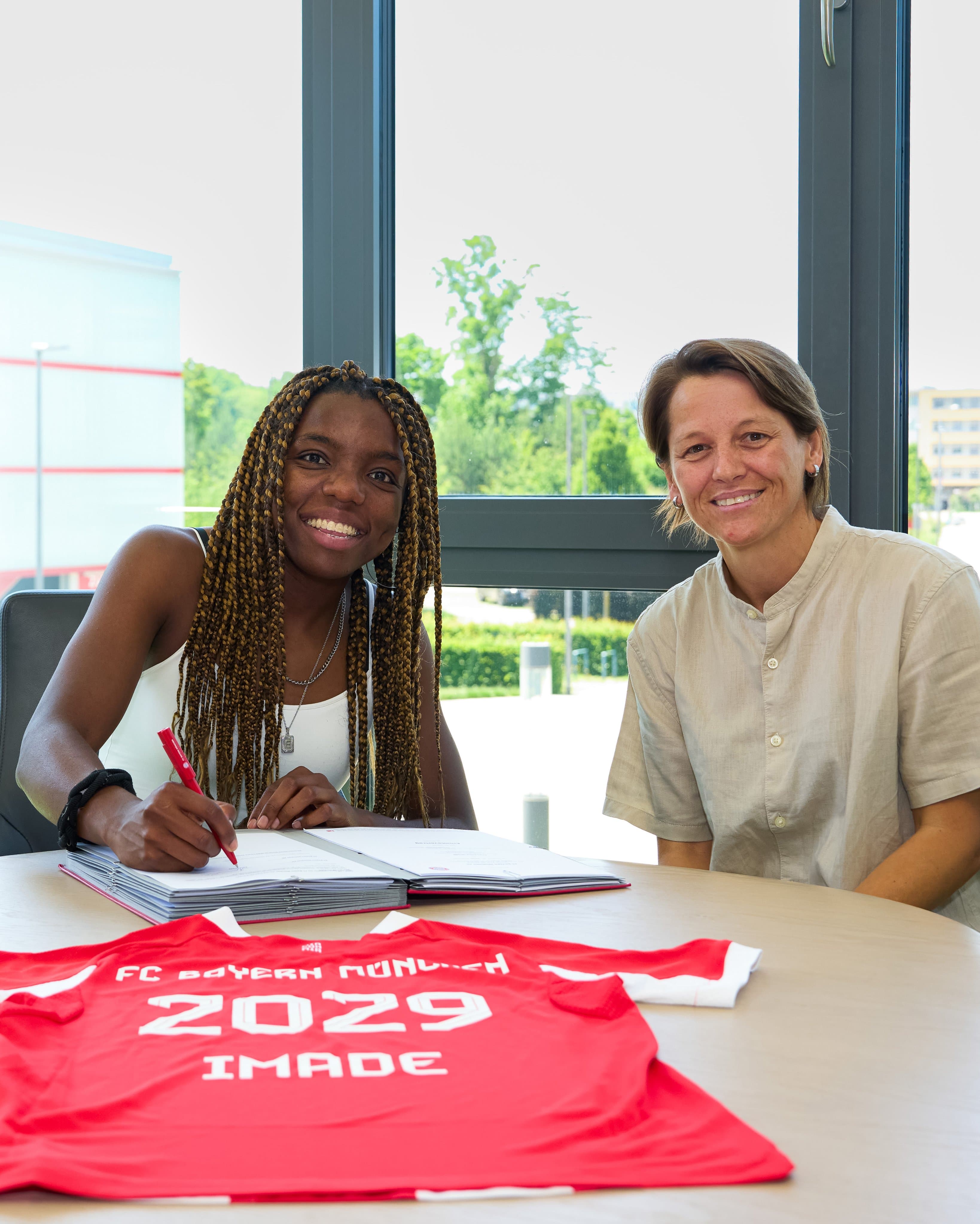 Edna Imade joins Bayern Munich, makes two moves at once