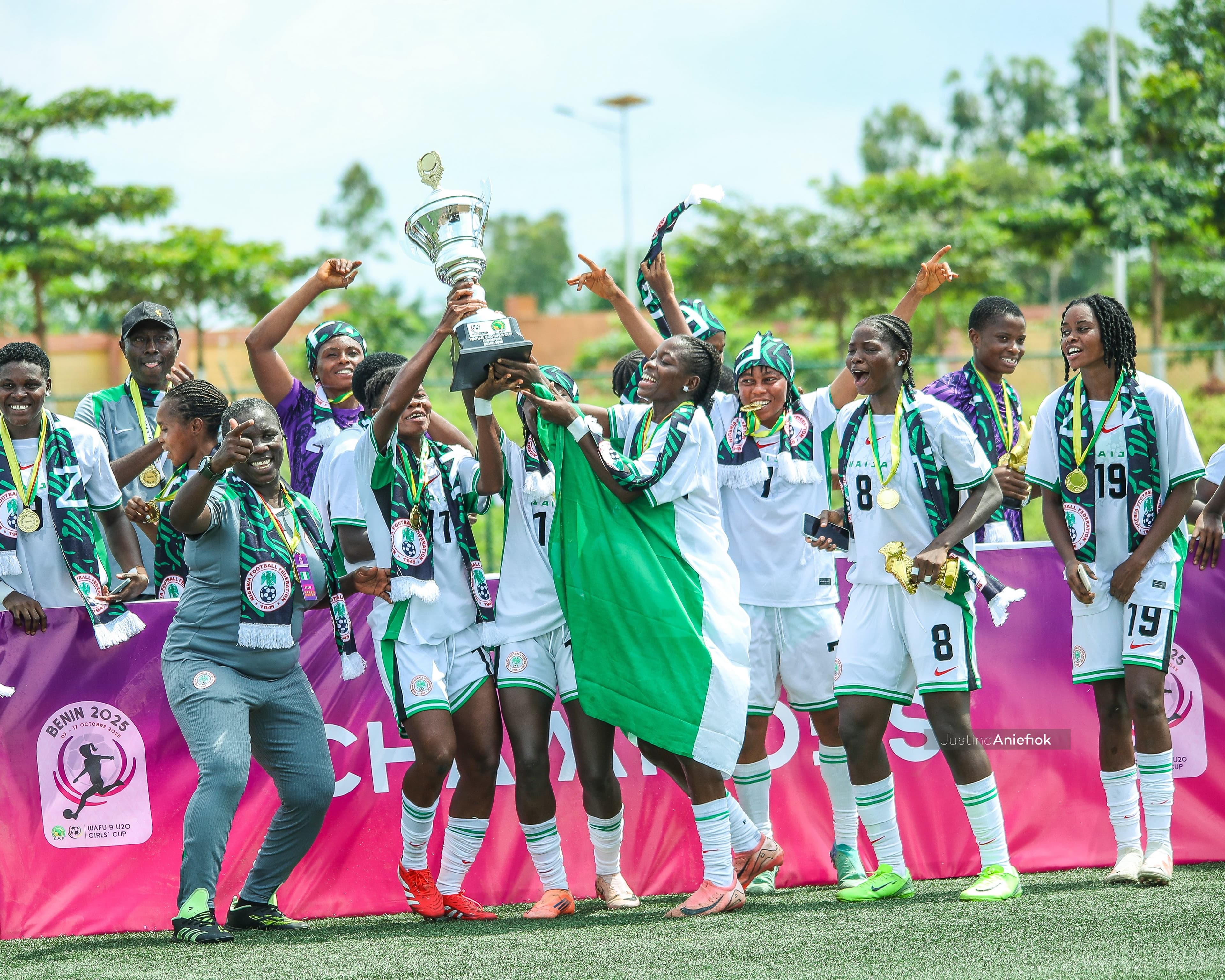  U-20 WAFU-B GIRLS CUP: Victorious Falconets Wrap Up Campaign with Win Against Benin