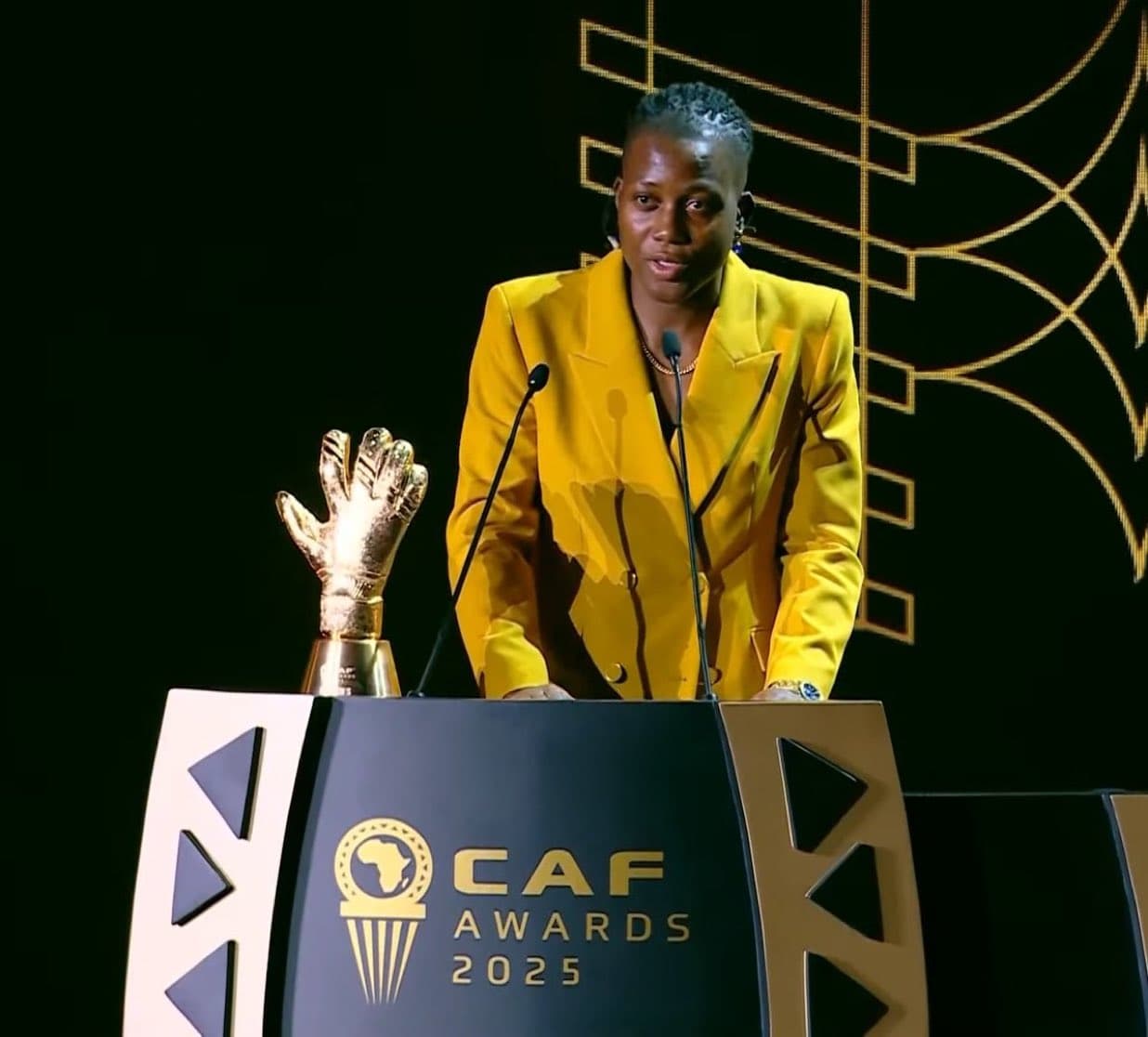 CAF Awards – Again, Chiamaka Nnadozie Named Goalkeeper of the Year
