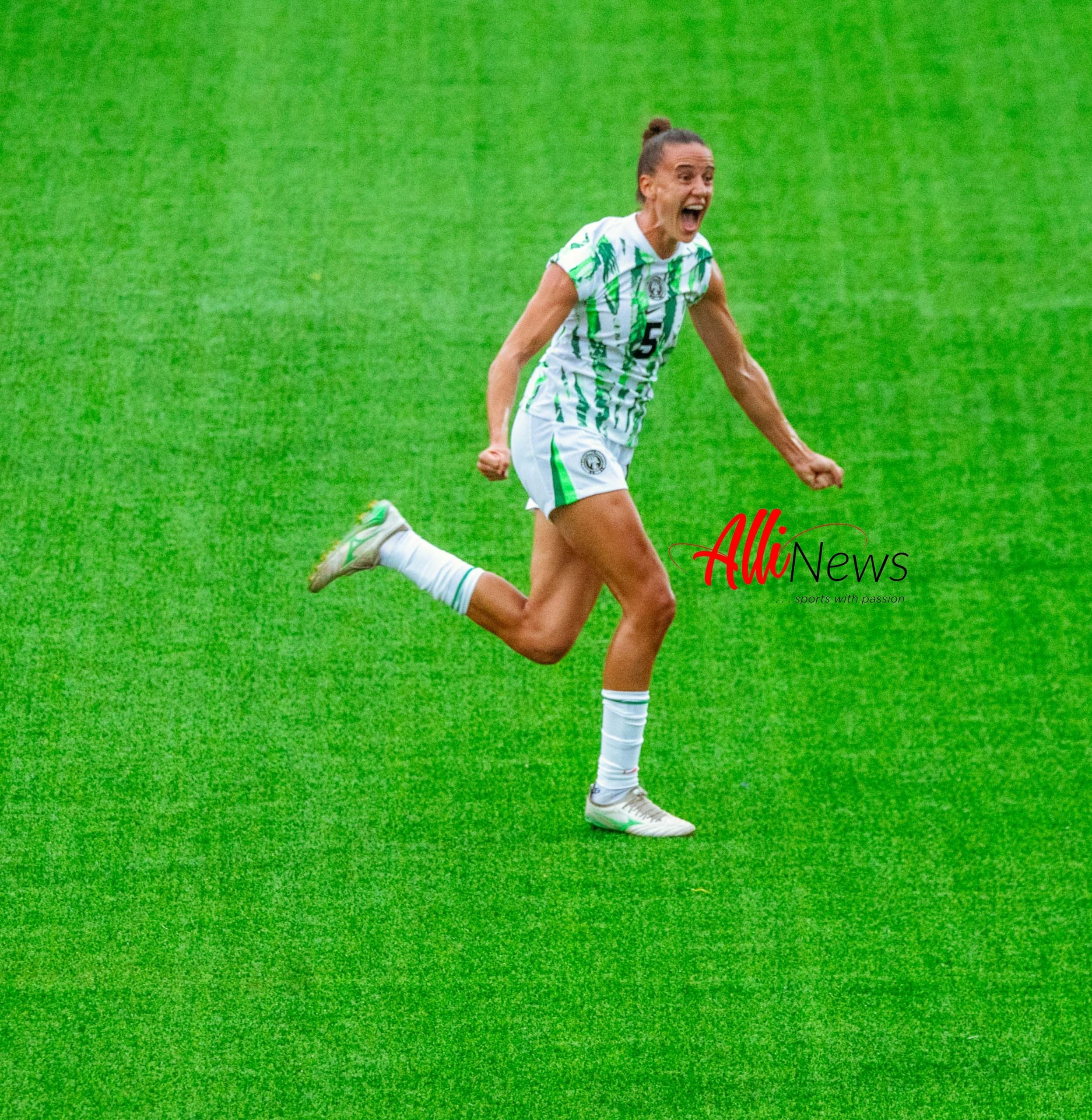 Ashleigh Plumptre nets first-ever goal for Nigeria as Super Falcons seal 2026 WAFCON qualification