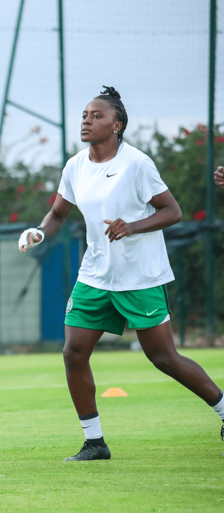 Super Falcons coach Justin Madugu reveals reason for Chioma Okafor WAFCON non-appearance